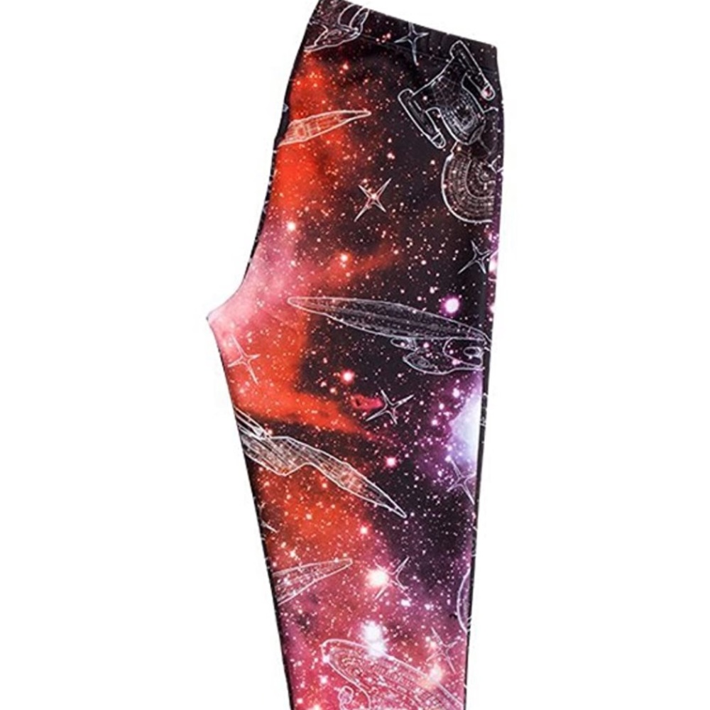 NWT Star Trek Galaxy Leggings Loot Crate Exclusive